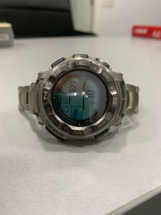 Reloj Casio PRW-2500T Titanio nuevo