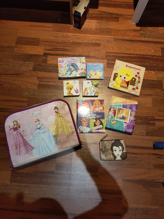 Lote libros princesas