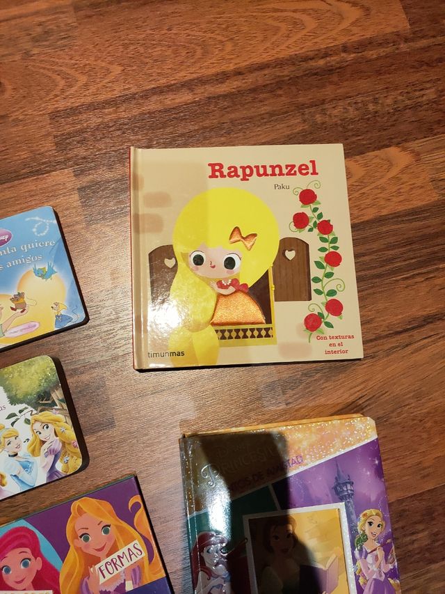 Lote libros princesas