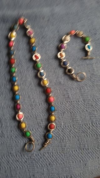 Pulsera y collar