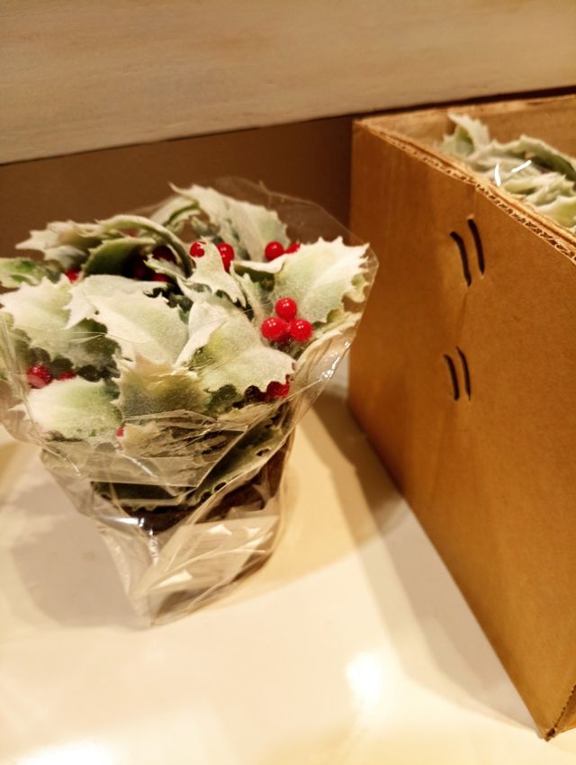 9u. Planta navidad artificial 13 cms