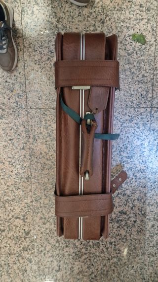 Maletas antiguas marrones piel