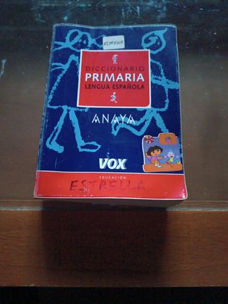 Diccionario primaria l ngua española