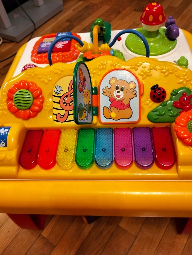 Mesa aprendizaje dos en una