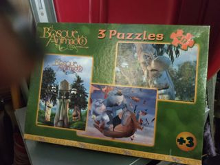 Puzzle El bosque animado