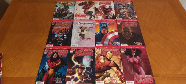 Lote Los Nuevos Vengadores del 1 al 36
