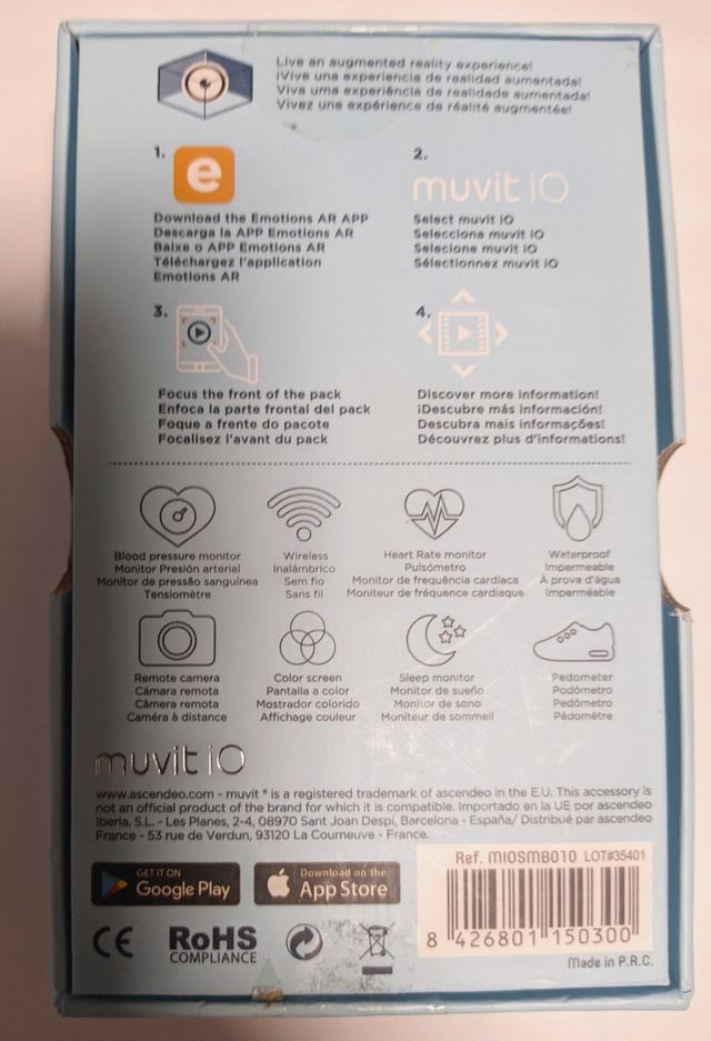 Reloj monitor deporte