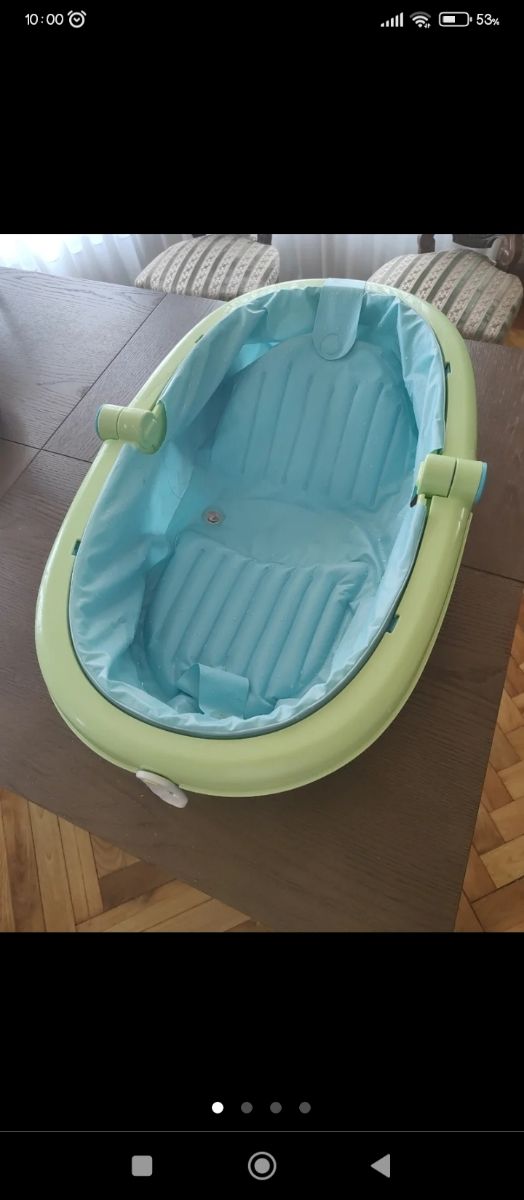 Bañera plegable hinchable