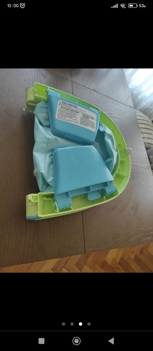 Bañera plegable hinchable