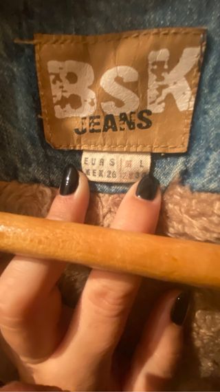 chaqueta tejana con borreguito