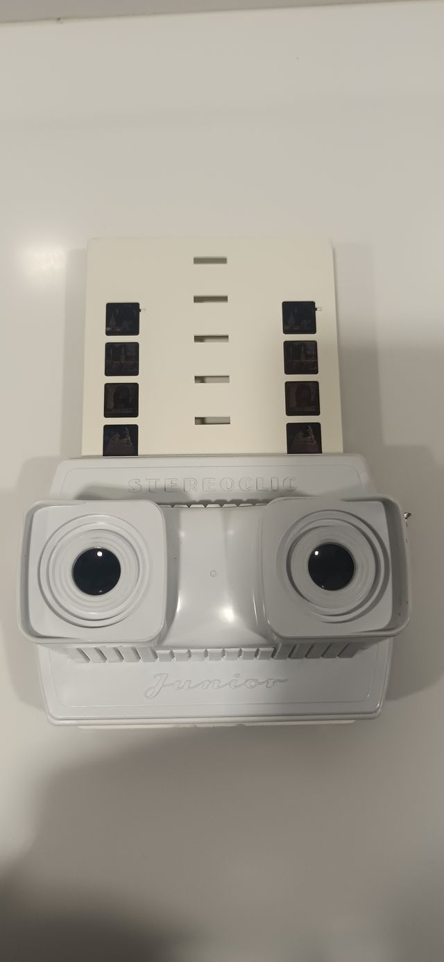 ANTIGUO VISOR STEREOCLIC BRUGUIERE COMO NUEVO