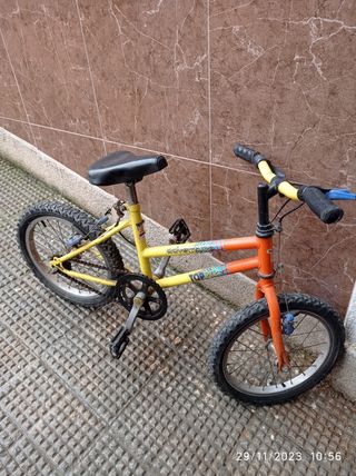 Bicicleta niño niña 
