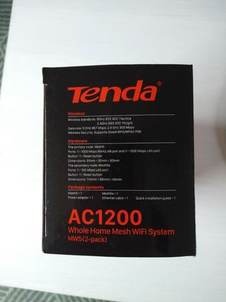 WiFi Mesh Tenda MW5 (2-pack)