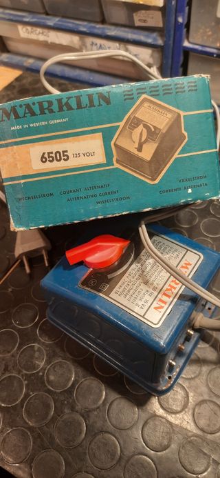 Marklin transformador antiguo.