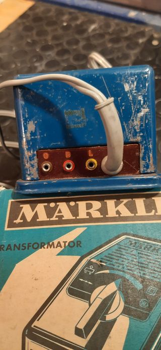 Marklin transformador antiguo.