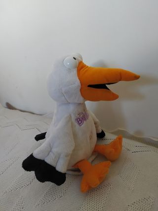 Muñeco Interactivo Cigüeña Bellies 🧡