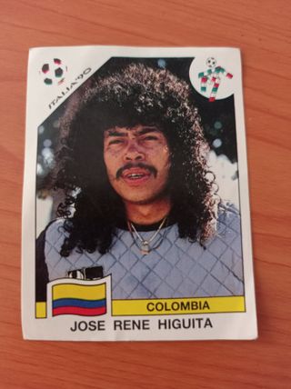 Cromos ITALIA 90⚡️PANINI⚡ Jose Rene Higuita N°287⚡