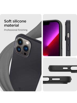Funda Spigen iPhone 13 Pro Max - Negro