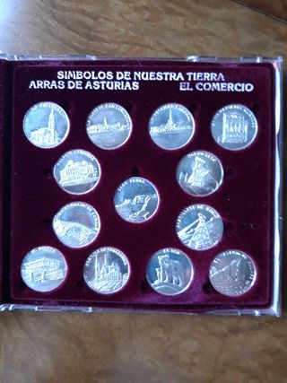 13 Arras de plata de ley de Asturias. 