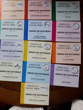 13 Arras de plata de ley de Asturias. 