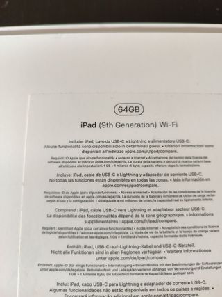 Cajas iPhone y iPad 