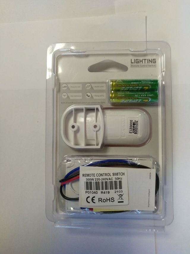 MANDO A DISTANCIA PARA LUCES