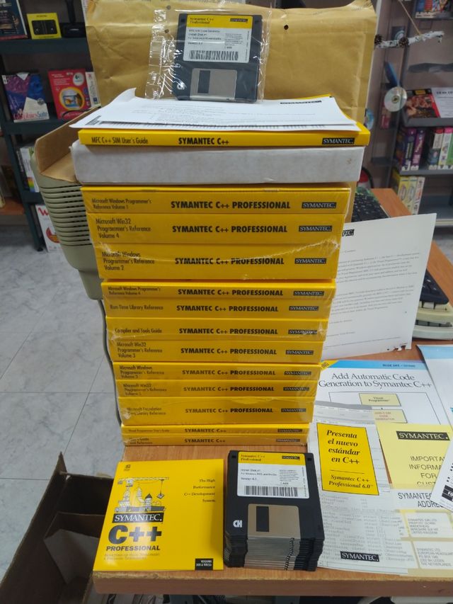 SYMANTEC C++ PROFESSIONAL Ver. 6.0 NOVO