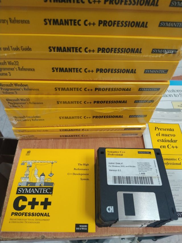 SYMANTEC C++ PROFESSIONAL Ver. 6.0 NOVO