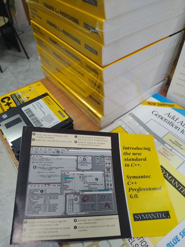 SYMANTEC C++ PROFESSIONAL Ver. 6.0 NOVO