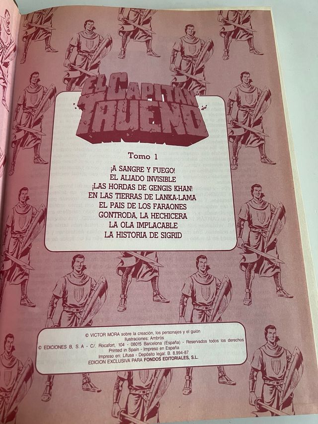 El Capitán Trueno Edición Historia primera serie