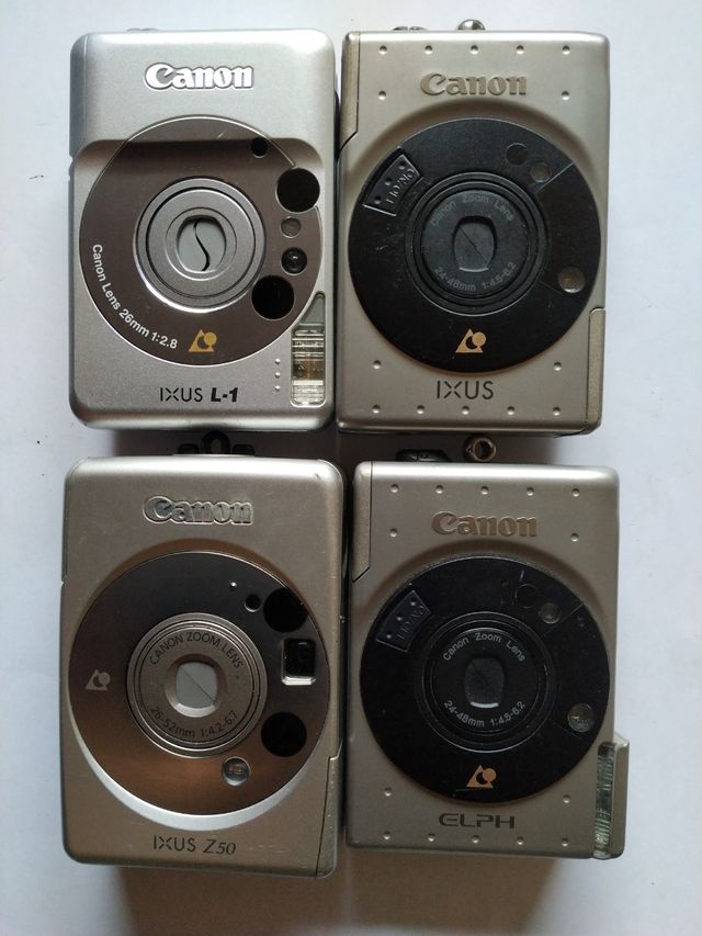 Lote 4 cámaras Canon APS