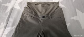 Pantalón caqui embarazo. Talla 38