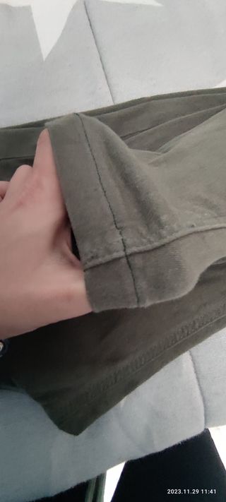 Pantalón caqui embarazo. Talla 38