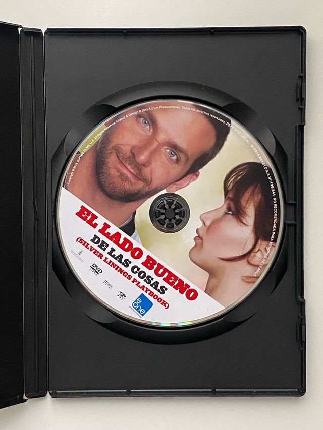 DVD El lado bueno de las cosas