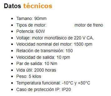 Motorreductor 5RK60GU-CM+5GU150K
