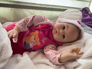 Muñeca bebe reborn realista