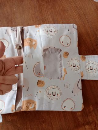 Porta pannolini e salviette da borsa