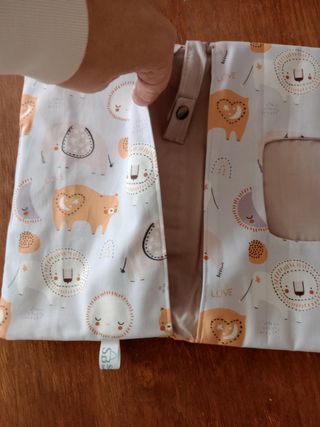 Porta pannolini e salviette da borsa