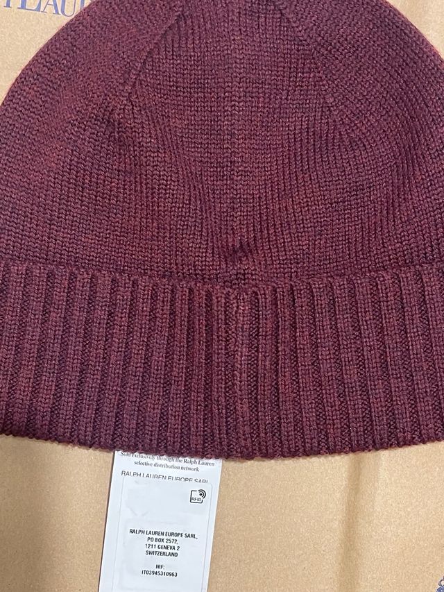 Gorro de lana “Polo Ralph Lauren” 