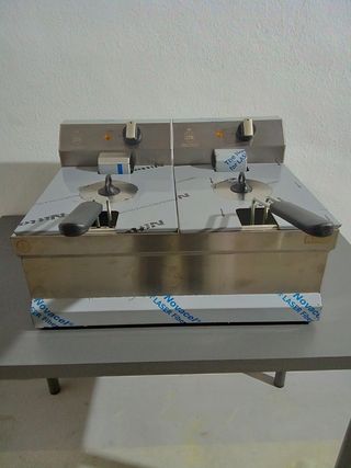 Freidora Eléctrica doble 5+5 litros TOP