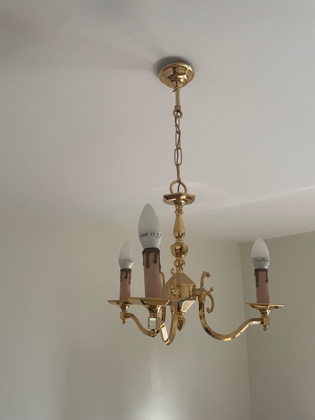 lámpara candelabro pequeña