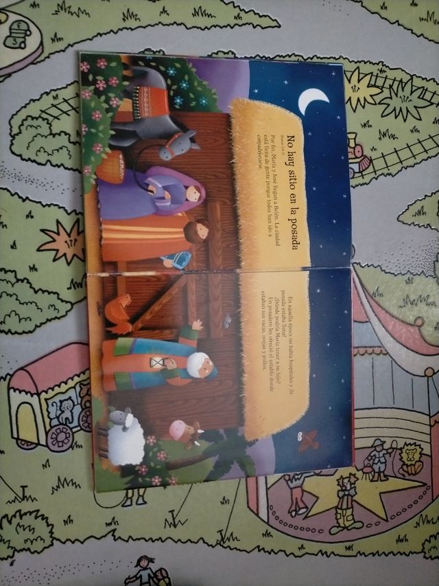 libro desplegable de la Navidad