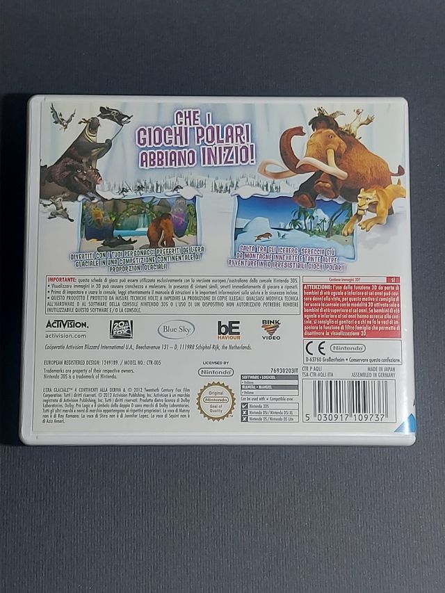 L'era glaciale 4 3DS