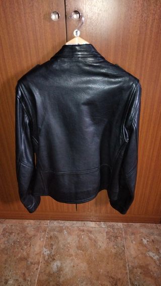 Cazadora vaquera de cuero talla 46 