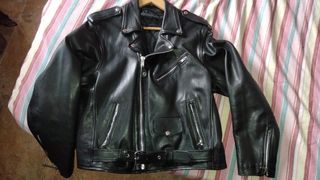 Cazadora vaquera de cuero talla 46 