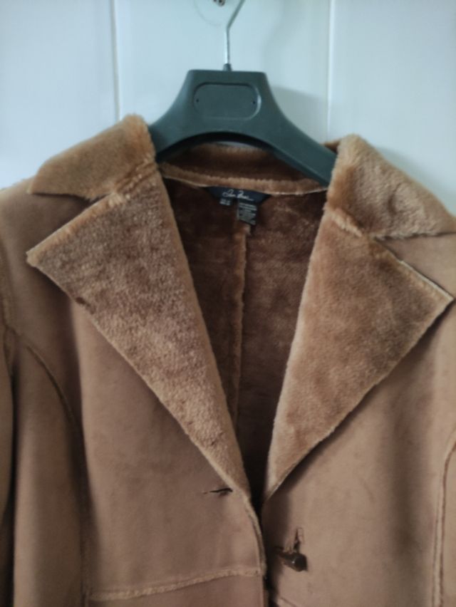 Abrigo piel vuelta