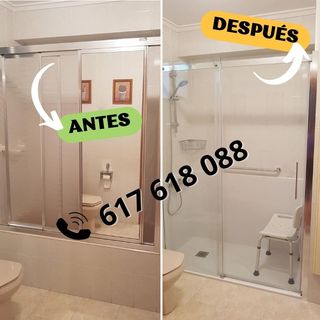 CAMBIO DE BAÑERO POR PLATO DE DUCHA