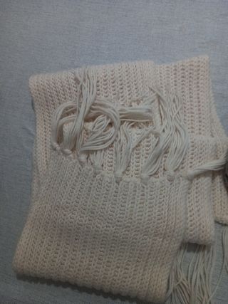 bufanda y gorro beneton nuevo