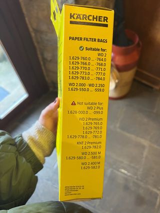 Filtros Karcher