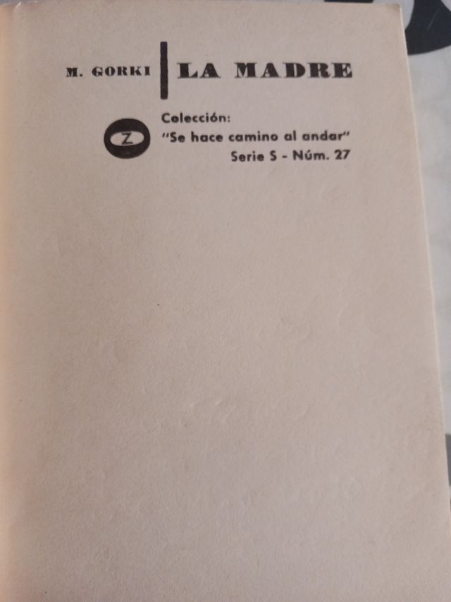 M. GORKI  "La madre"